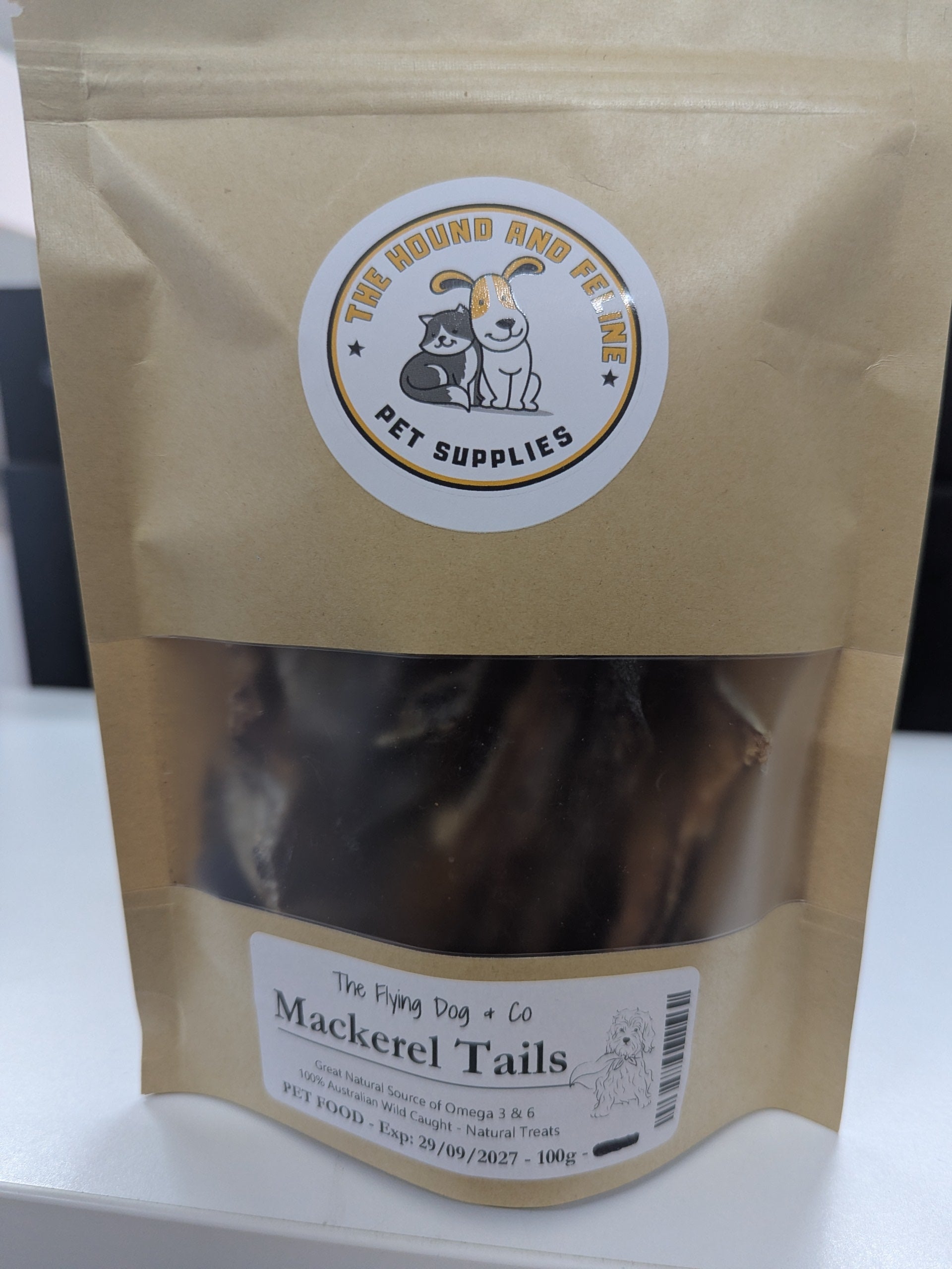 The Flying Dog & Co Mackerel Tails (100g)