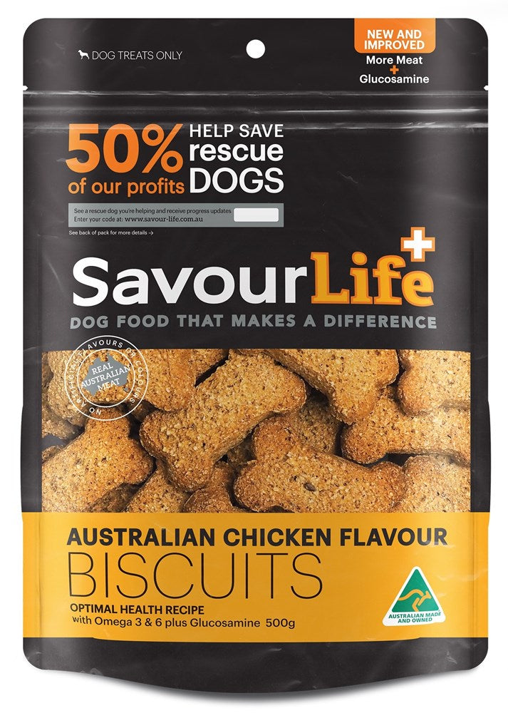 SavourLife Australian Chicken Flavour Biscuits (500g)