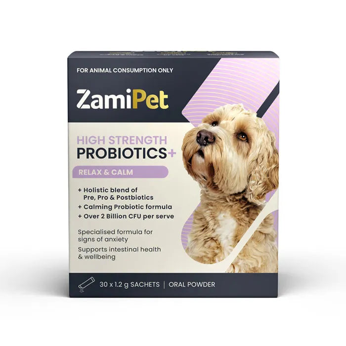 ZamiPet High Strength Probiotics+ (Relax & Calm)