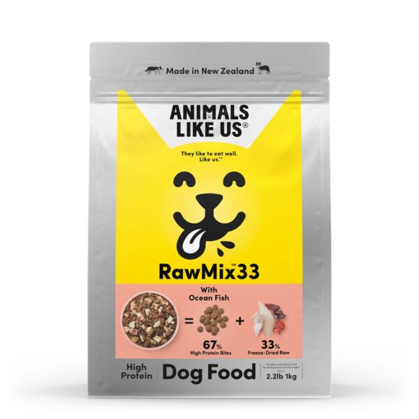 Animals Like Us RawBlend Chicken & King Salmon Freeze-Dried Dog Food