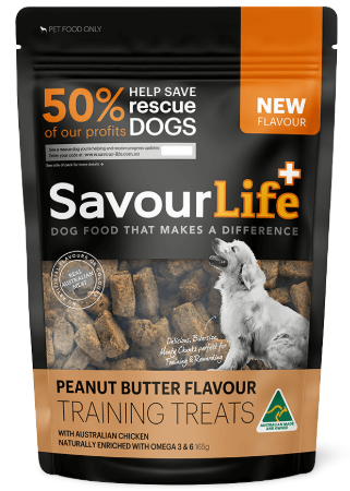 SavourLife Peanut Butter Flavour Training Treats (165g)