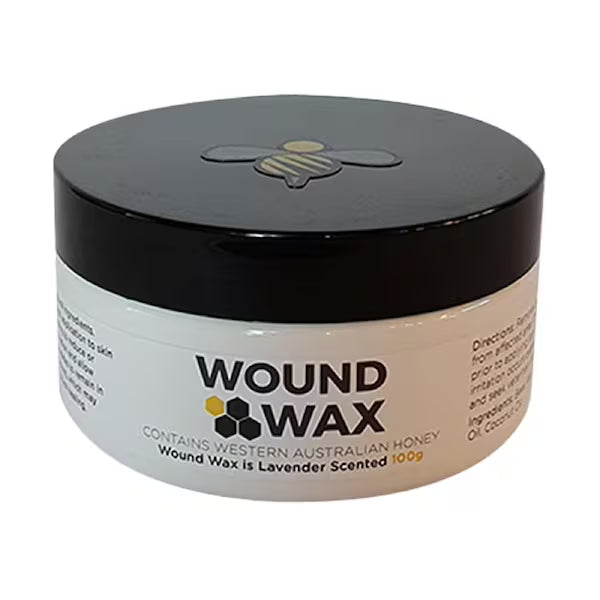 Wound Wax – All-Natural Honey & Beeswax Barrier Salve (100g)